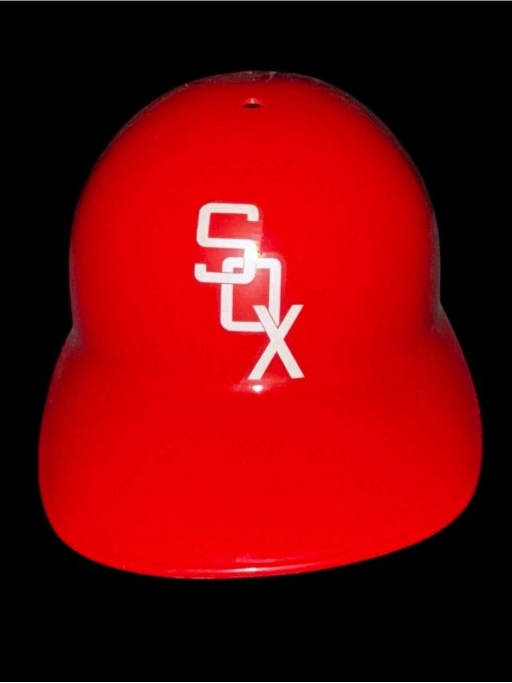 Vintage 1969 Chicago White Sox Boston Full Size Red Red Batting Helmet Baseball